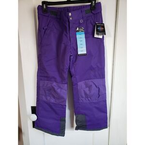 NWT Arctix Kids Snow Pants with Reinforced Knees and Seat,‎ Purple, Small Husky